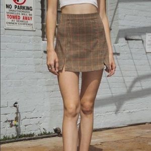 Brandy Melville plaid skirt